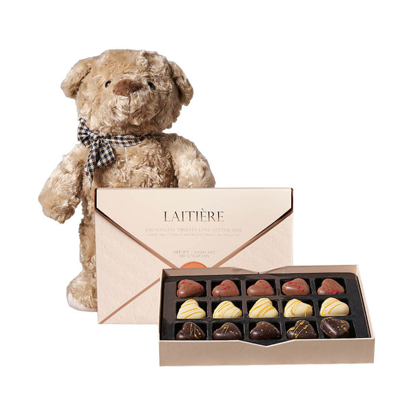 Bear & Love Letter Truffle Gift Chocolate Gifts Toronto delivery