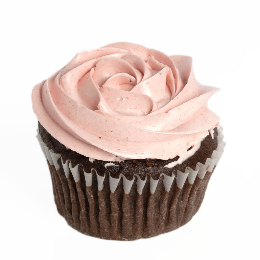 chocolate & Strawberry Buttercream Cupcakes - Baked Goods - Cupcake Gift - Same Day Toronto Delivery