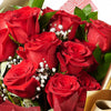 Valentine’s Day 12 Stem Red Rose Bouquet With Box & Champagne, Valentine's day gifts, Toronto Same Day Flower Delivery, sparkling wine