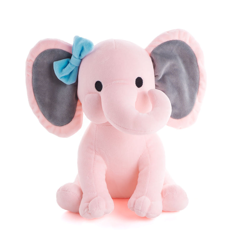 Large Pink Plush Elephant, Baby Gifts, Baby Plushies, Baby Girl Gifts, Toronto Delivery