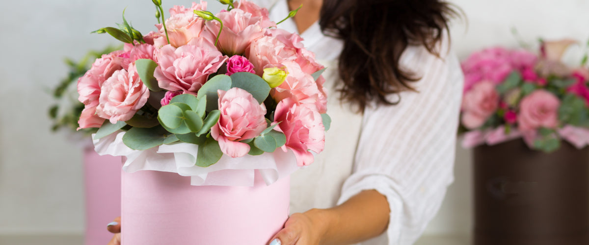 Hat Box Flowers