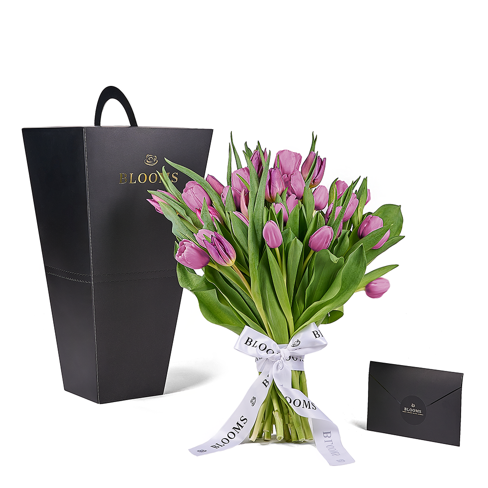 Blooming Spring Tulip Bouquet, tulip gift, tulip, seasonal flower gift, seasonal flower, flower gift, flower, Toronto delivery