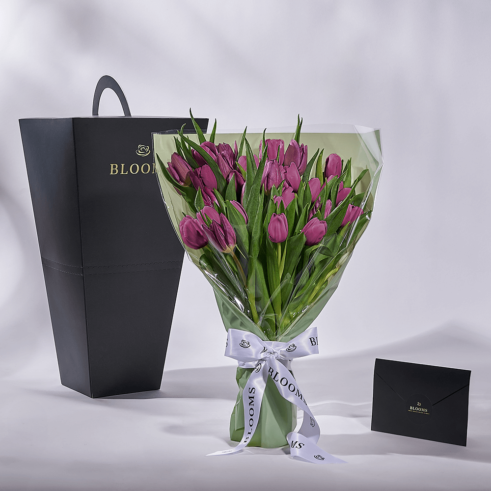 Blooming Spring Tulip Bouquet, tulip gift, tulip, seasonal flower gift, seasonal flower, flower gift, flower, Toronto delivery