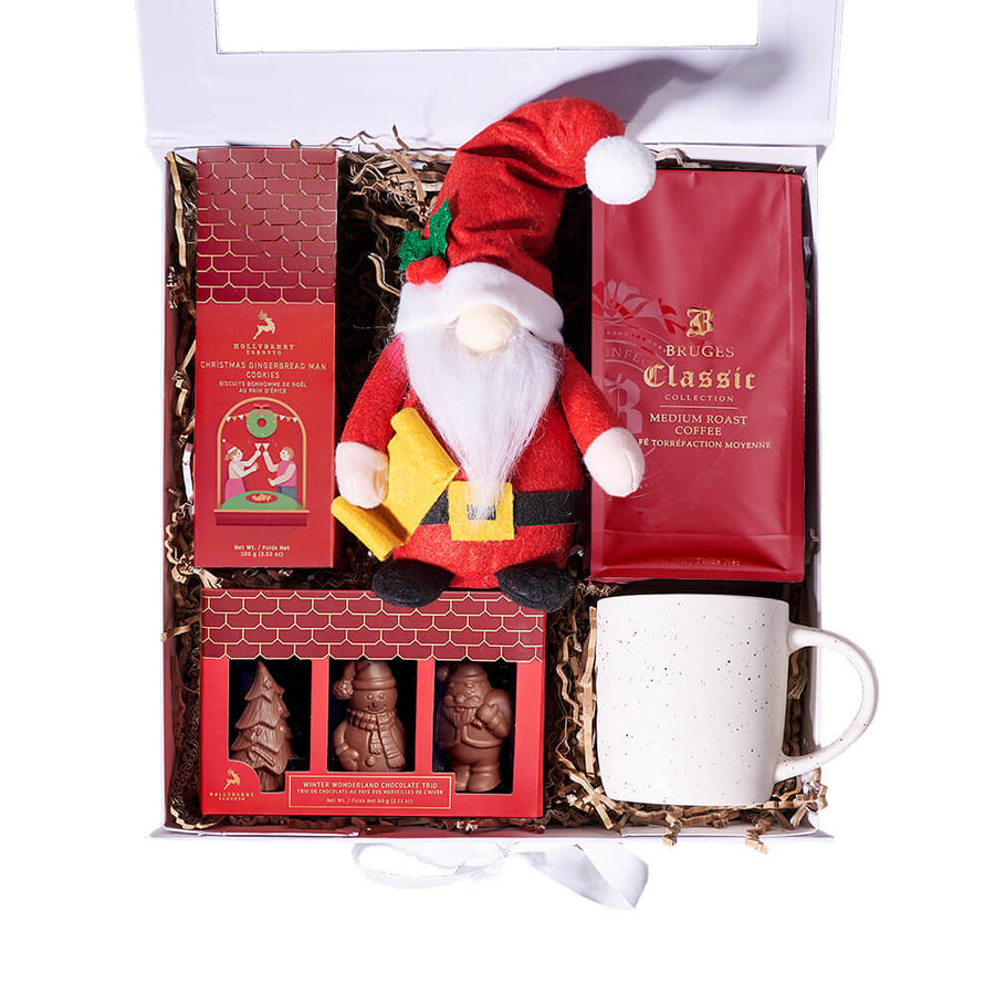 Coffee with Mr. Claus Gift Box, coffee gift, coffee, christmas gift, christmas, holiday gift, holiday, gourmet gift, gourmet