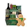 Gingerbread Feast Gift Set with Wine, christmas gift, christmas, holiday gift, holiday, gourmet gift, gourmet, wine gift, wine