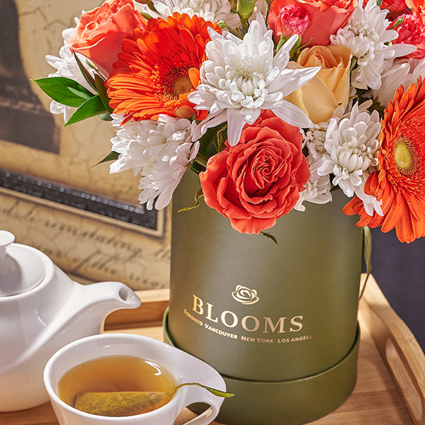 Bright colourful flower arrangements prepared in Toronto