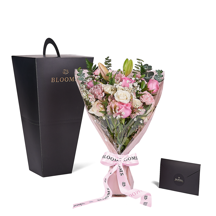 Pastel Dreams 12 Stems Mixed Roses - Mother's Day - Rose Bouquet Gift - Same Day Toronto Delivery