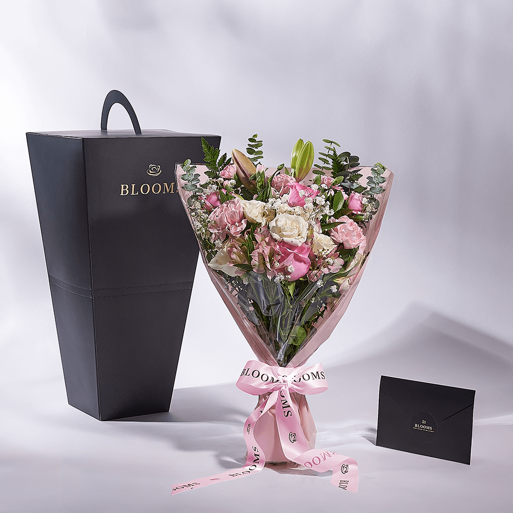 Pastel Dreams 12 Stems Mixed Roses - Mother's Day - Rose Bouquet Gift - Same Day Toronto Delivery