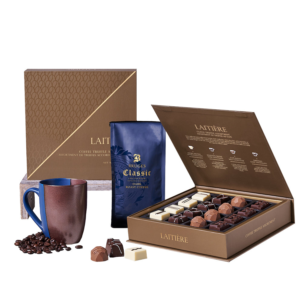 Sweetly Savoured Coffee Gift Set, coffee gift, coffee, gourmet gift, gourmet, chocolate gift, chocolate