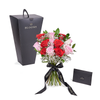 Valentine's Day 12 Stem Red & Pink Rose Bouquet, Toronto Same Day Flower Delivery, Valentine's Day gifts, roses