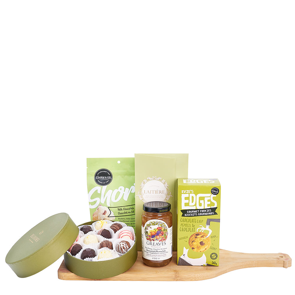 Chocolate Celebration Gourmet Gift Basket - Chocolate Gourmet Gift - Same Day Toronto Delivery