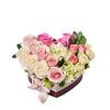 Heart of Roses Arrangement, gift baskets, floral gifts, mother’s day gifts