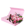 Simply Perfect Pink Rose Bouquet & Box, rose gift, floral gifts, gifts, flowers, mother’s day