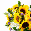 Charming Amber Sunflower Arrangement, assorted flowers arrangement, sunflowers, arrangement delivery canada, toronto