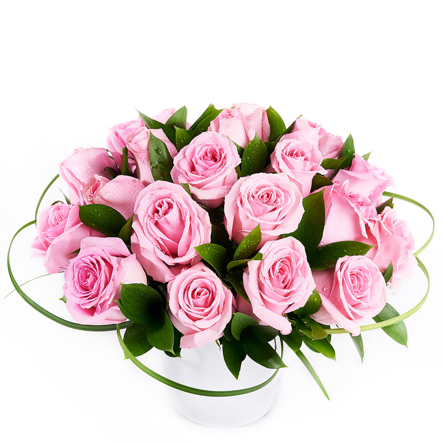 Blushing Rose Arrangement – Rose Gifts – Toronto delivery