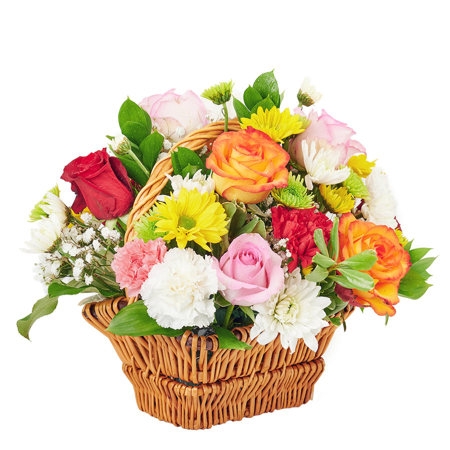 Bountiful Mixed Rose Arrangement – Floral Gifts – Toronto delivery 