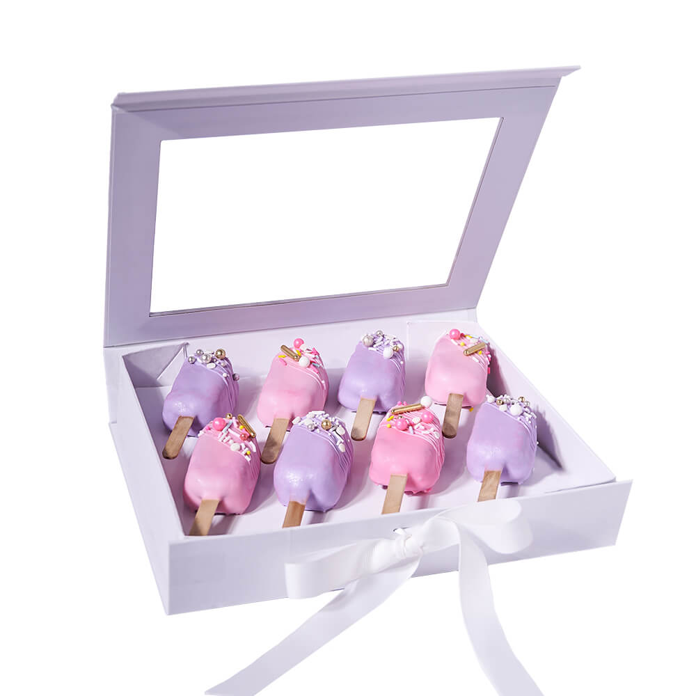 Cakecicle Dessert Gift Box, cake gift, cake, gourmet gift, gourmet, cake pop gift, cake pop, baked goods gift, baked goods