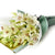 Crisp Snow Lily Bouquet