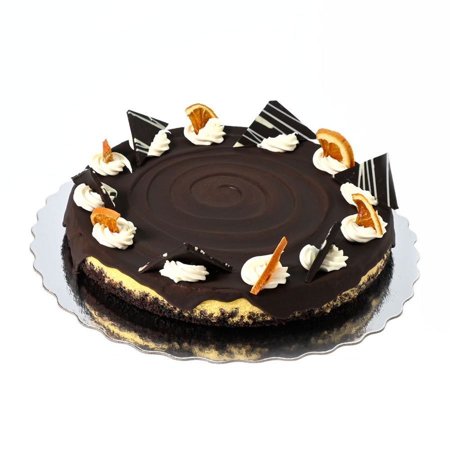Large Chocolate Grand Marnier Cheesecake