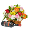 Spirits & Bountiful Mixed Rose Gift Set – Liquor Gifts – Same Day Toronto delivery