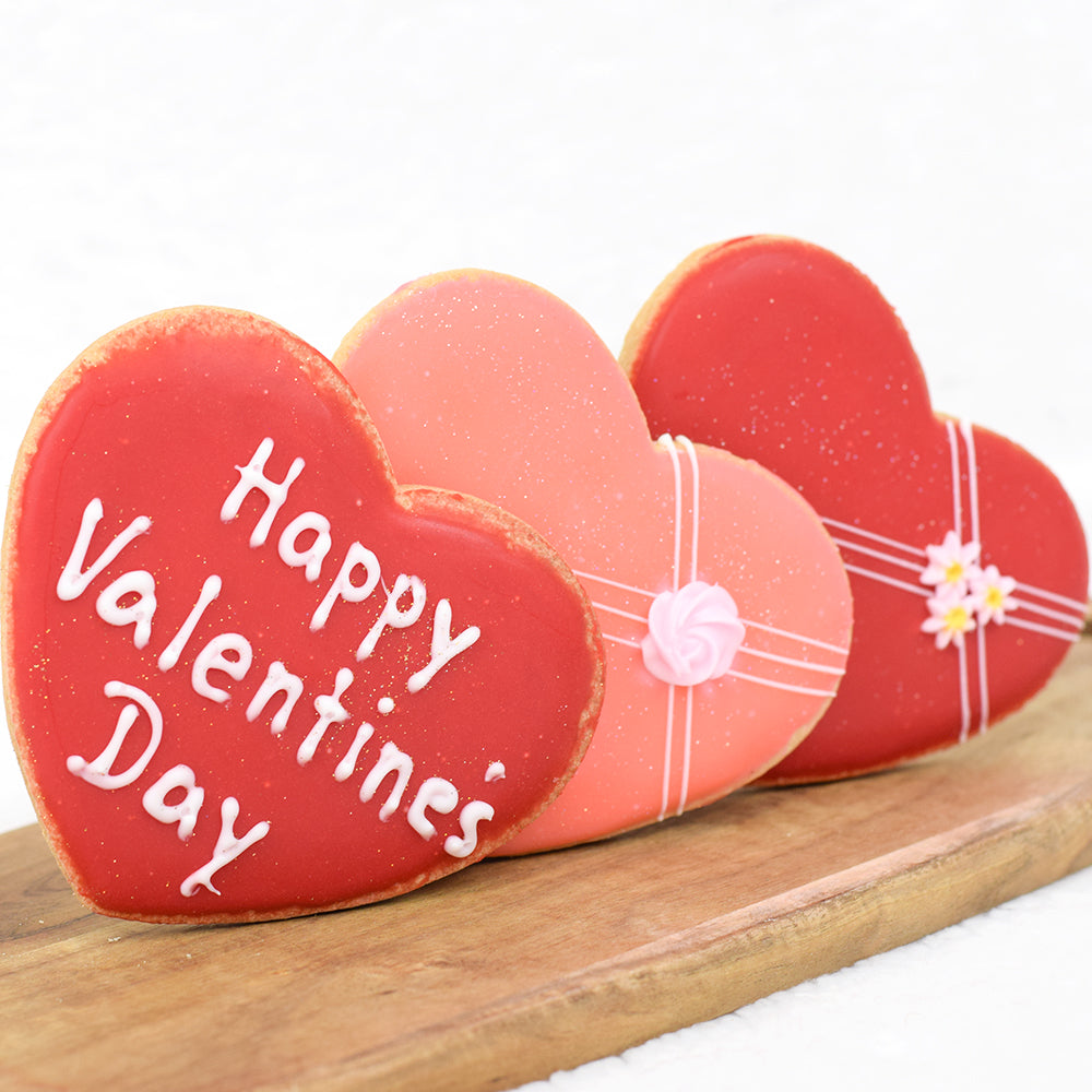 Valentine's Day Assorted Heart Cookies