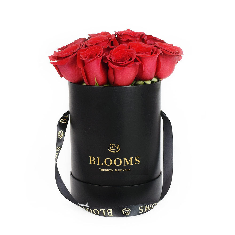 Rose Paradise Box Rose Set - Rose Hat Box - Same Day Toronto Delivery