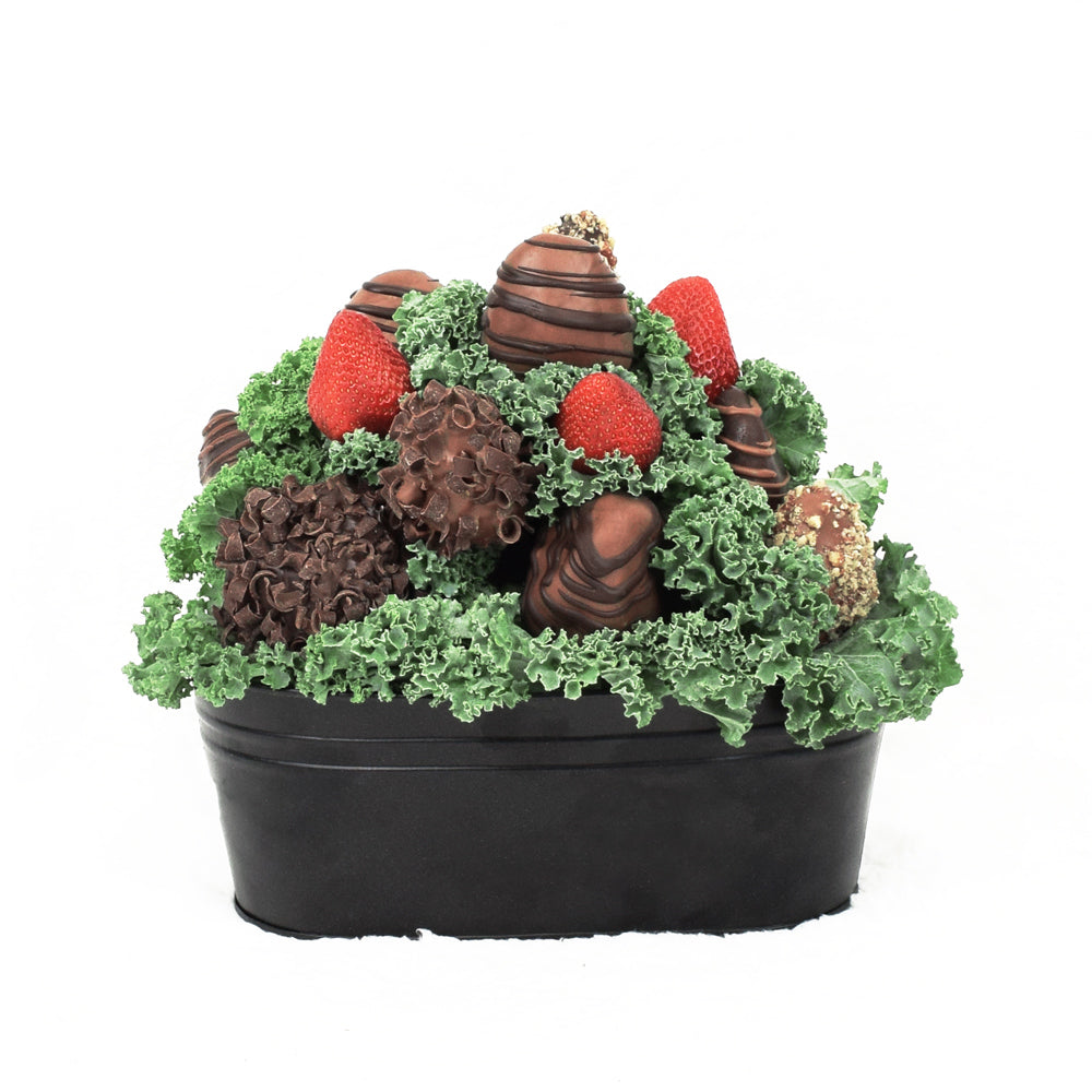 Valentine's Day Chocolate Dipped Strawberries Tin