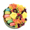 Vintage Rainbow Floral Gourmet Box Set - Toronto Gourmet Flower Gift - Same Day Toronto Delivery