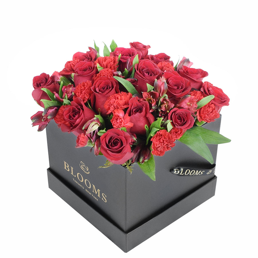 Valentines Day 12 Stem Red Rose Bouquet With Designer Box – Valentine's Day  Gifts – New Jersey Blooms - Blooms New Jersey