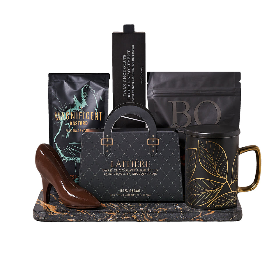 Dark Chocolate Delight Gift Set, coffee gift, coffee, gourmet gift, gourmet, chocolate gift, chocolate