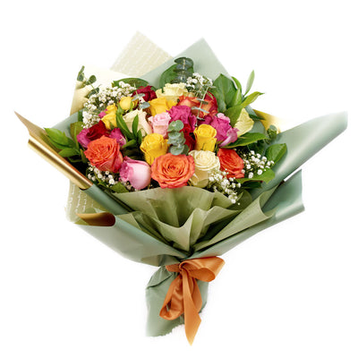 Daydream Fantasy Rose Bouquet - Floral Gift - Same Day Toronto Delivery
