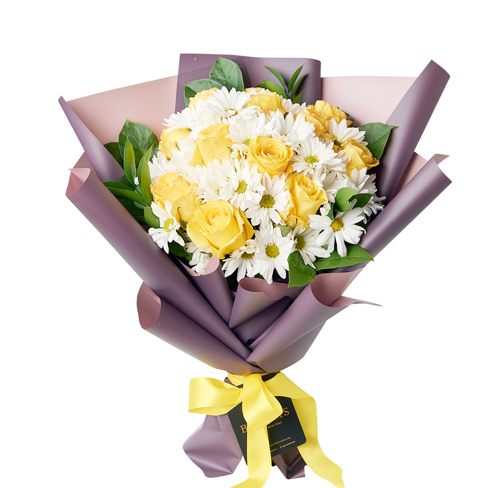 Floral Fantasy Daisy Bouquet - Floral Gift - Same Day Toronto Delivery