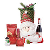 Holiday Stocking Wine Gift Set, wine gift basket, wine gift, wine, christmas gift basket, christmas gift, christmas, holiday gift basket, holiday gift, holiday, gourmet gift basket, gourmet gift, gourmet