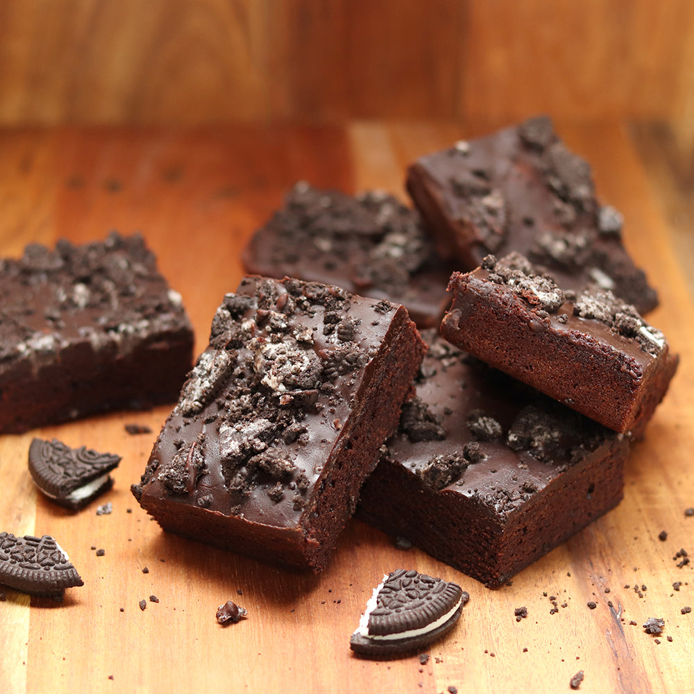 Chocolate Oreo Brownies