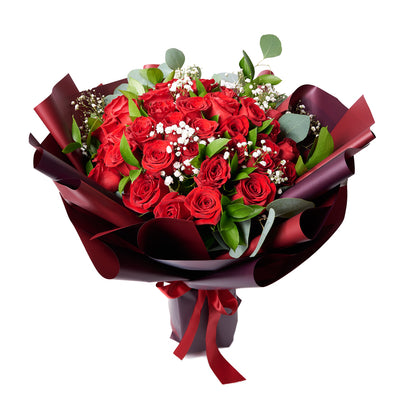Valentine's Day 36 Red Roses Bouquet, roses, bouquets, Valentine's day gifts, Toronto Same Day Flower Delivery