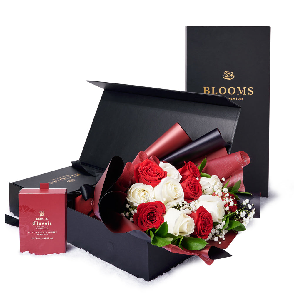 Bouquet De Roses En Chocolat 6 Roses Incluses