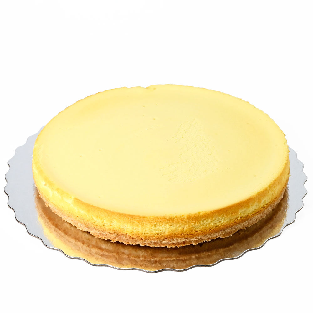 Large New York Style Plain Cheesecake
