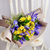Iris and mixed floral bouquet. Same day Toronto Delivery