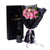 Valentine's Day 12 Stem Pink Rose Bouquet With Box & Champagne