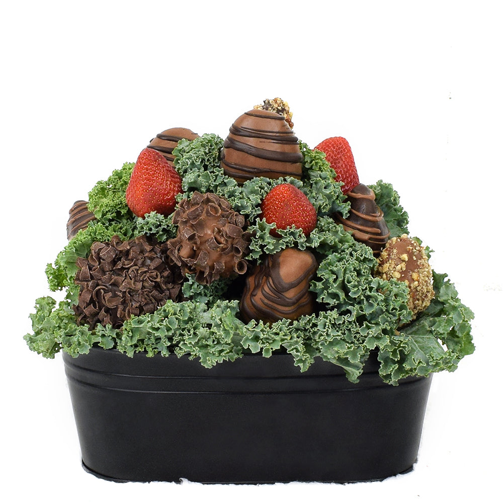 Mother’s Day 12 Chocolate Covered Strawberry Gift Tin – Mother’s Day Gifts – Toronto delivery