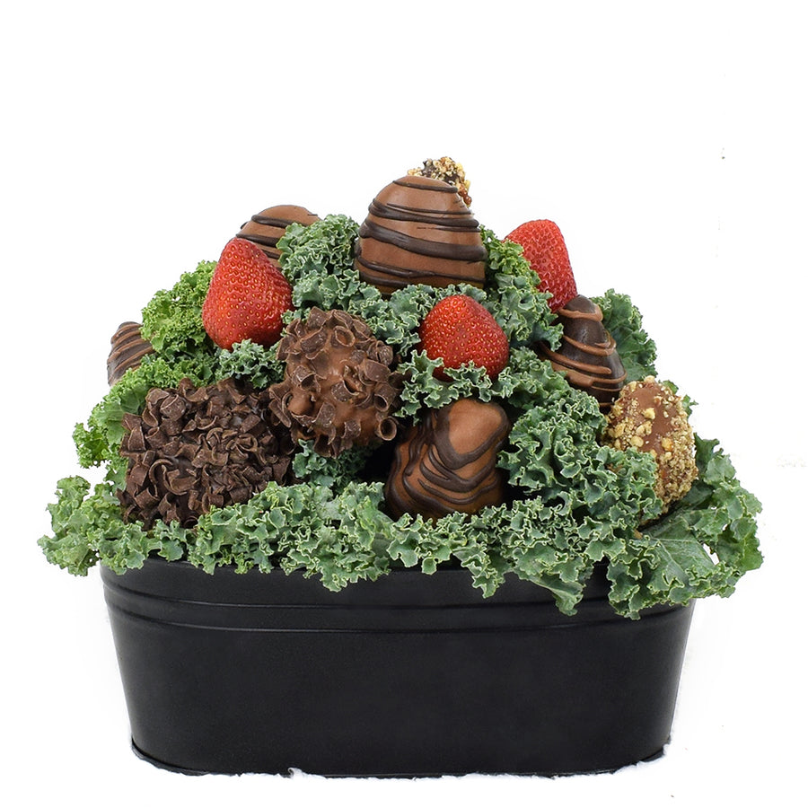 Mother’s Day 12 Chocolate Covered Strawberry Gift Tin