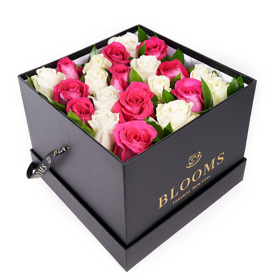 Mother’s Day Red & White Rose Box Gift – Mother’s Day Gifts – Toronto delivery