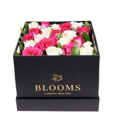 Mother’s Day Red & White Rose Box Gift – Mother’s Day Gifts – Toronto delivery