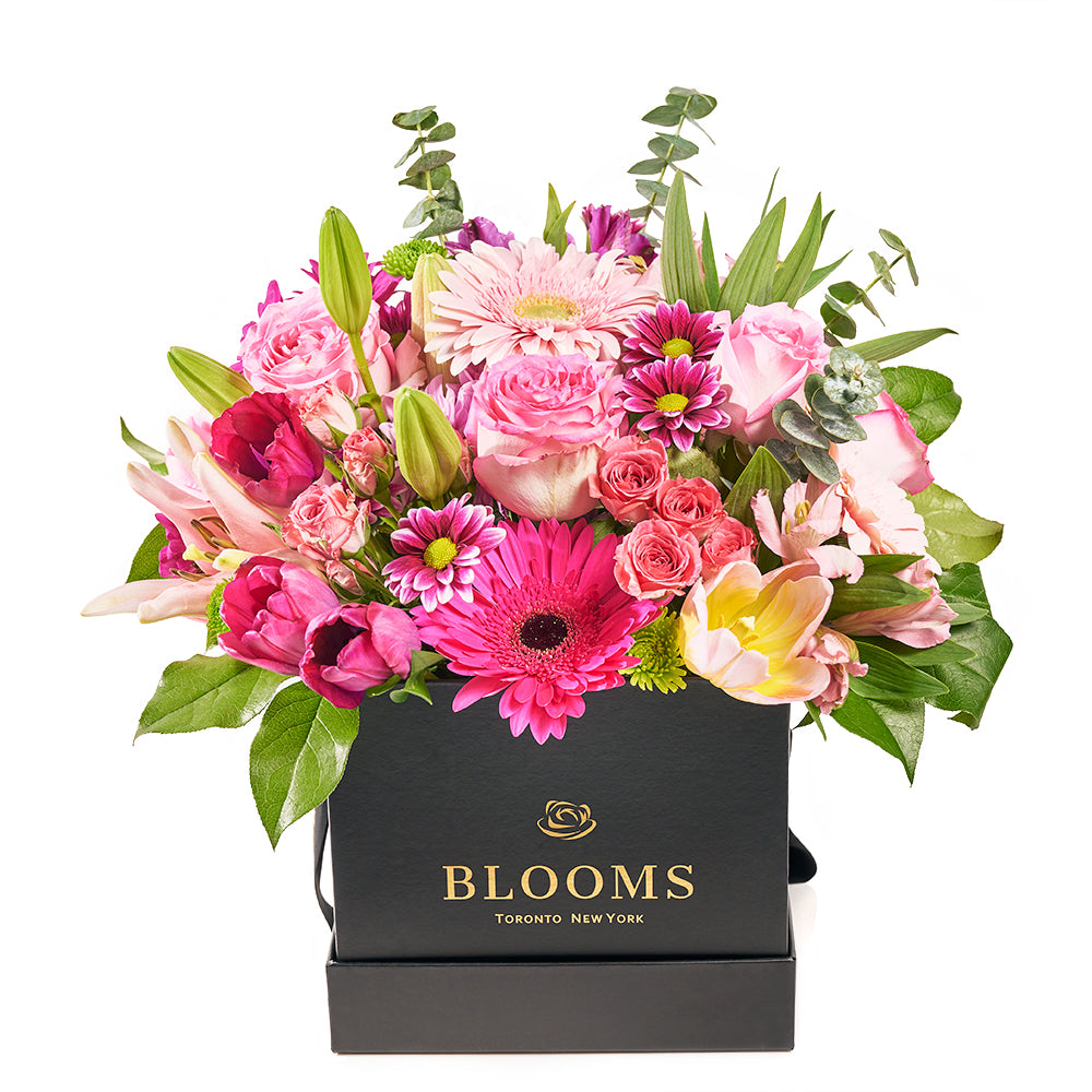 Mother’s Day Splendid Floral Gift Box - Mother's Day Floral Gift Box - Same Day Toronto Delivery