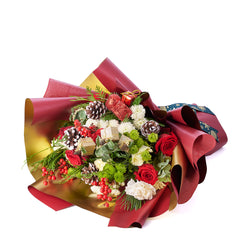 Holiday Rose Bouquet