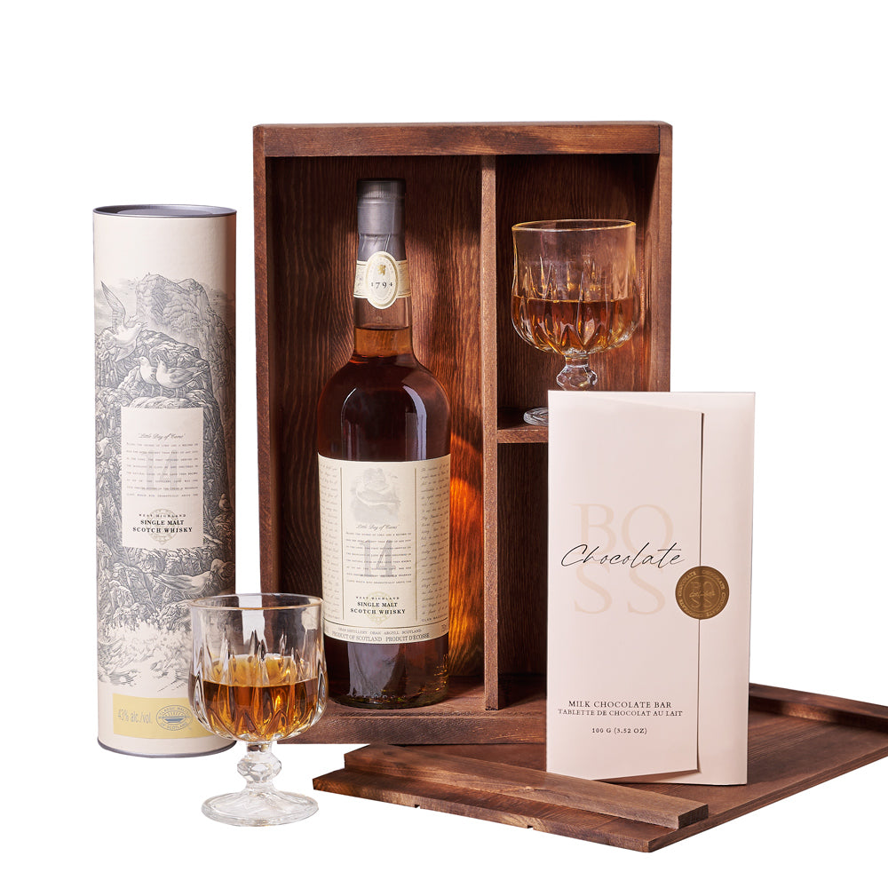 Liquor & Chocolate Gift Box, liquor gift box, liquor gift box delivery, delivery liquor gift box, whiskey, whiskey delivery, chocolate gift, chocolate gift basket, chocolate