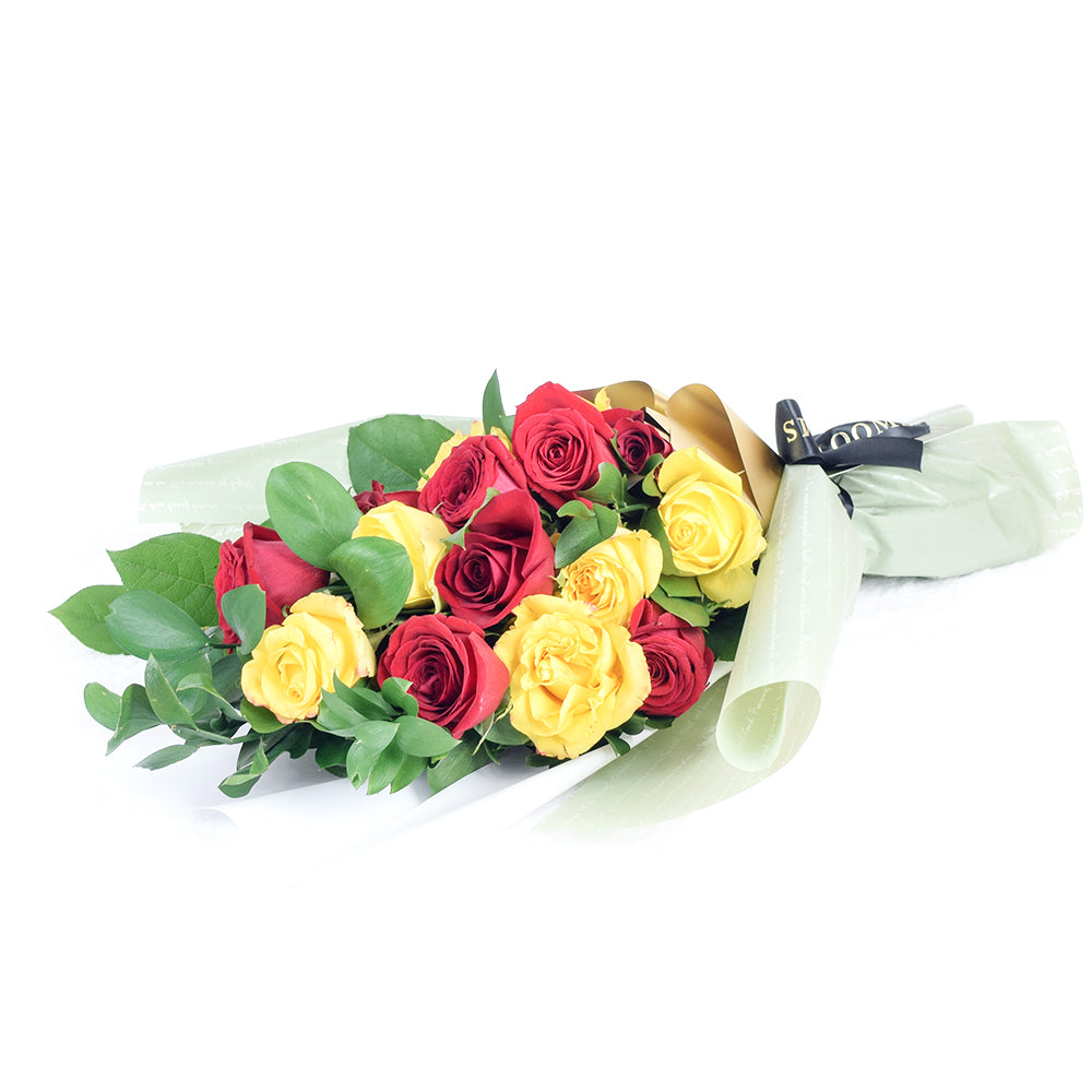  red &amp; yellow Roses Toronto - Toronto Same Day Flower Delivery - Toronto Flower Gifts