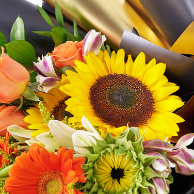 Let Your Life Shine Sunflower Bouquet - Toronto Blooms - Canada flower delivery