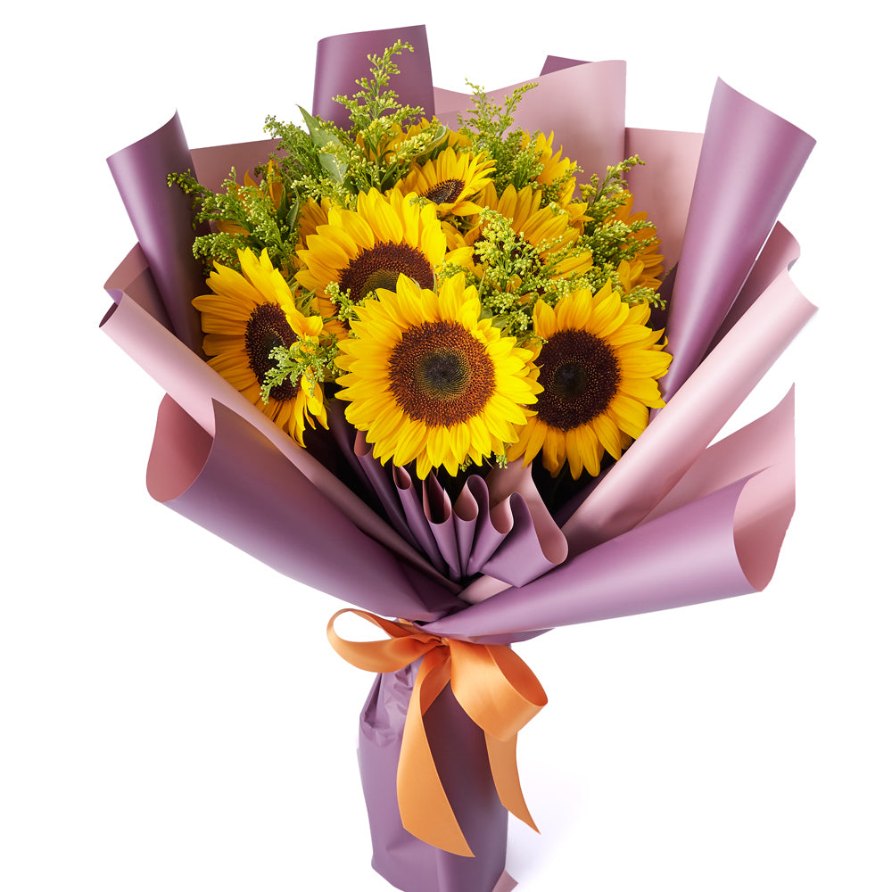 Summer Glory Sunflower Bouquet - Toronto Blooms - Canada flower delivery