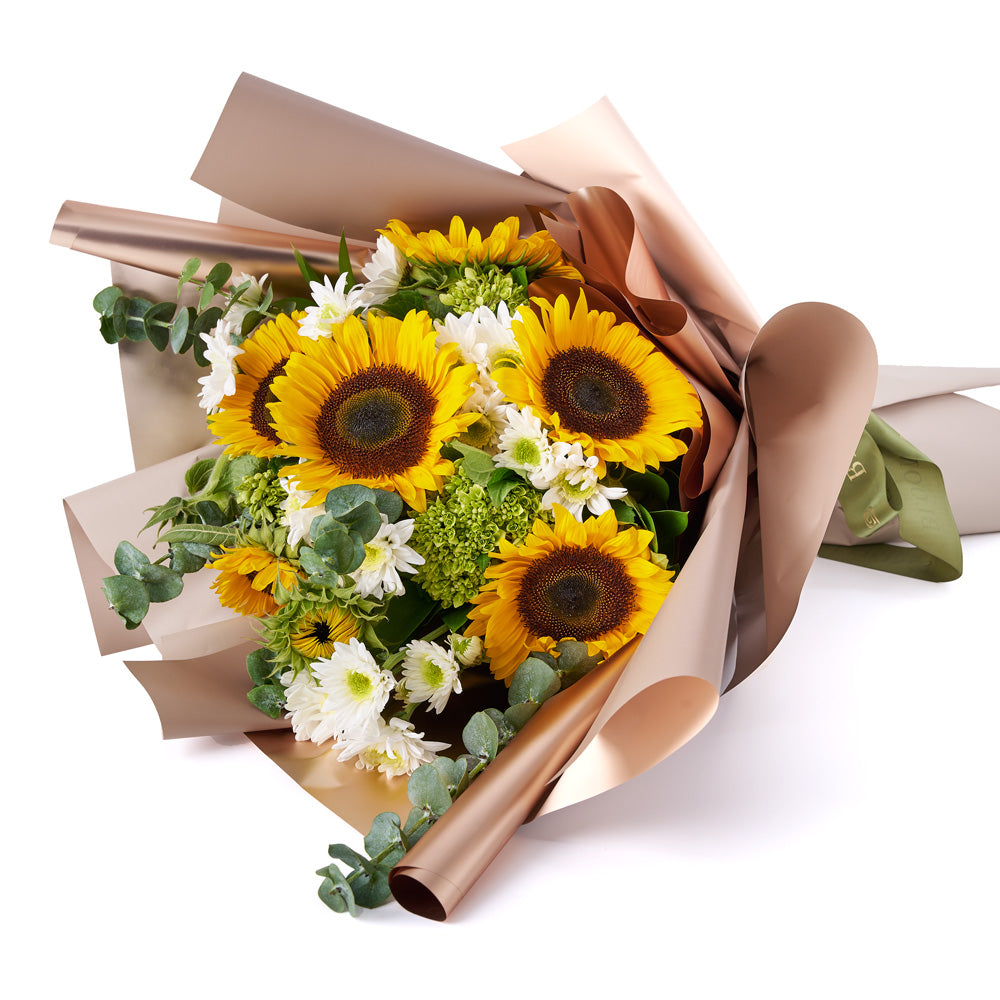 Eternal Sunshine Sunflower Bouquet, assorted flower bouquet, sunflowers bouquet, sunflowers, floral. bouquet delivery canada, toronto